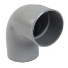 COUDE MALE/FEMELLE 87°30 DIAMETRE 80 GRIS   - CR8GT