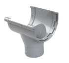 NAISSANCE CENTRALE A COLLER DIAMETRE 100 POUR PROFILE LG33 GRIS - NAC33