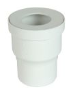 PIPE DE WC SORTIE DROITE JOINT 85/107 DIAMETRE 100  - 1QW33