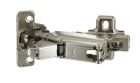 Charniere invisible acier nickele-porte en applique Ø35-180°-clip-blister x2