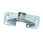 Charniere invisible acier nickele-porte en applique Ø35-110°-blister x4