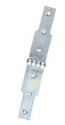 Charniere a conges acier zingue 40X250mm-blister x2