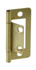 Charniere rectangulaire acier laitonne 70X40mm-blister x2