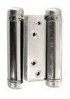 Charniere double ressort acier 125mm-blister x1