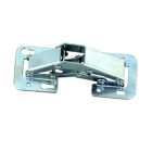 Charniere acier zingue-porte en applique-70mm-blister x4