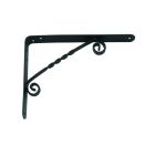 Console rustique acier noir 200X250mm-vrac x1