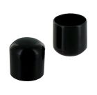 EMBOUT ENVEL. PLASTIQUE NOIR D35 - Blister HF de 4 PCES