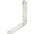 Equerre de chaise acier zingue 50X50X2mm-blister x4