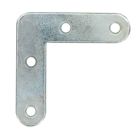 Equerre plate acier zingue 60X60X2mm-vrac x1