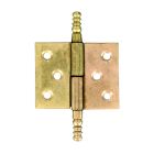 Paumelle de meuble a vase laiton poli d40X50mm-blister x2