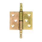 Paumelle de meuble a vase laiton poli g40X50mm-blister x2