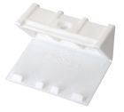 Taquet equerre plastique blanc 24x33x33mm-vrac