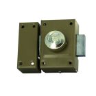 VERROU BRONZ BOUT+CYL PLIE - Blister HF de 1 PCE