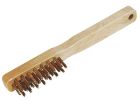 BROSSE METALLIQUE BOUGIE 3 RANGS ACIER LAITONNE