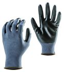 Gants polyamide enduit nitrile Gris T10