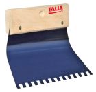 PEIGNE A COLLE LAME COURBE 21,6CM DENTS CARREES 10MM