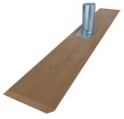 RACLOIR A BITUME BOIS ANGLES CHANFREINES l 10 L 55CM