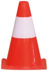 CONE PLASTIQUE FLUO 30CM 350 G