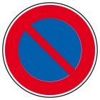 PANNEAUX PERMANENTS SUPPORTS B6a1-650-Classe 1-Stationnement interdit