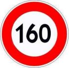 PANNEAUX PERMANENTS SUPPORTS B14-450-Classe 1-Limitation de vitesse a …