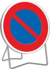 PANNEAU TEMPORAIRE SUPPORTS B6a1 650 T1 STATIONNEMENT INTERDIT