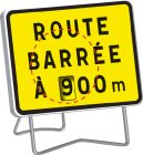 PANNEAU TEMPORAIRE SUPPORTS KC1 T1 ROUTE BARREE A .00M