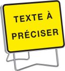 PANNEAU TEMPORAIRE SUPPORTS KC1 T1 TEXTE A SPECIFIER