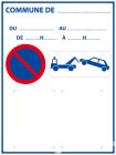 AFFICHAGE D'ARRETE MUNICIPAL l 800 L 600mm