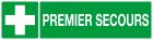 SIGNALISATION EXTERIEURE ET INTERIEURE POSTE DE PREMIER SECOURS l 330 L 120mm - Plaque en PS Choc.