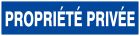 SIGNALISATION EXTERIEURE ET INTERIEURE PROPRIETE PRIVEE l 330 L 200mm - Plaque en PS Choc.