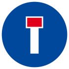 SIGNALISATION EXTERIEURE ET INTERIEURE VOIE SANS ISSUE D.420mm - Plaque en PS Choc.