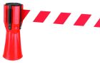 DEROULEUR DE SANGLE ROUGE/BLANCHE POUR CONE 50MMX3ML