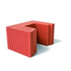 Poteau terre cuite MONO'MUR 37,5 - long. 27,5cm x larg. 37,5cm x haut. 21,2cm