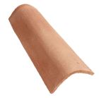 Tuile terre cuite Canal'trad tierce Corail - long. 40cm x larg. 17,3cm