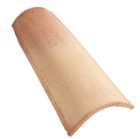 Tuile terre cuite Canal'trad 40 Corail - long. 40cm x larg. 17cm