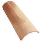 Tuile terre cuite Canal'trad 50 Corail - long. 50cm x larg. 20,3cm