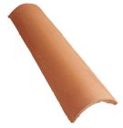 Tuile terre cuite CANAL'TRAD 60 Rouge ˗ long. 60cm x larg. 21,1cm