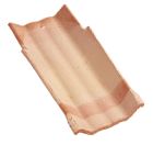 Tuile terre cuite Multi'fix 40 Vieilli - long. 40cm x larg. 19,3cm