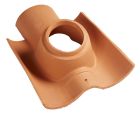 Tuile a douille terre cuite TEGULA 50 pour lanterne Ø 130 Bocage - long. 50cm x larg. 20,3cm