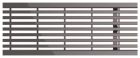 Caniveau en beton polymere avec grille fil inox en acier inoxydable ACO SELF 100 - long. 1m x larg. 98mm x haut. 147mm - classe A15