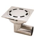 SIPHON ACO SHOWERDRAIN EKO 100X100MM INOX 304 COUV SLOT INOX 304 SABLEE SORTIE H GE15MM DN40