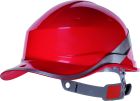 Casque style 'casquette baseball' serrage ROTOR - isolement electrique - rouge - ajustable