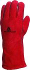 Gants en cuir Rouge T10