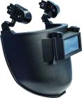 MASQUE SOUDURE POUR CASQUES DE CHANTIER - FENETRE RELEVABLE - FILTRES (INCOLORE ET DIN 11) INCLUS Noir