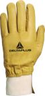 Gants fleur bovin hydrofuge - poignet bord-cote Chamois T9