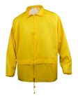 Ensemble de pluie enduit PVC Taille XXL jaune