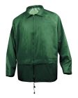 Ensemble de pluie enduit PVC Taille M vert