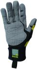 Gants dos polyester/PU - paume polyamide/PU - renfort pvc jaune - gris T8