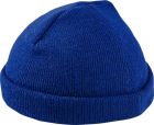 Bonnet tricot bleu marine - Taille unique