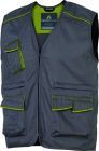 Gilet multipoches PANOSTYLE Taille XXL gris / vert